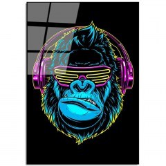 Πίνακας Γυάλινος 123BZM2246 70x100cm Multi Wallity