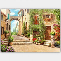 Πίνακας Καμβάς 441HPE2571 100x70cm Multi Wallity