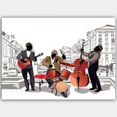 Canvas Painting 441HPE2148 100x70cm Multi Wallity