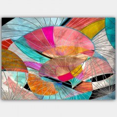 Canvas Painting 441HPE2076 100x70cm Multi Wallity
