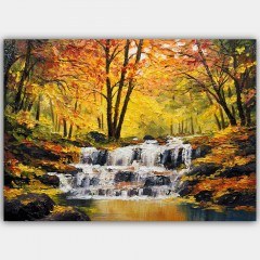 Πίνακας Καμβάς 441HPE1959 100x70cm Multi Wallity