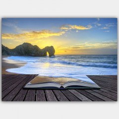 Πίνακας Καμβάς 441HPE1802 100x70cm Multi Wallity