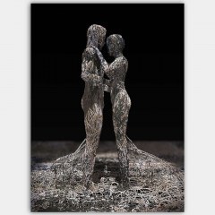 Πίνακας Καμβάς 441HPE1618 70x100cm Multi Wallity