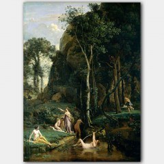 Πίνακας Καμβάς 441HPE1593 70x100cm Multi Wallity