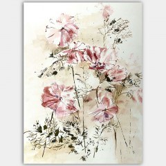 Πίνακας Καμβάς 441HPE1369 70x100cm Multi Wallity