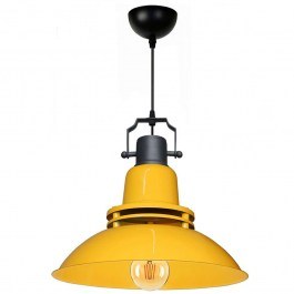 Φωτιστικό Οροφής 780SGN4609 Φ34,5x120cm 1xE27 40W Yellow-Black Opviq YELLOW-BLACK