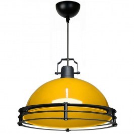 Φωτιστικό Οροφής 780SGN4599 Φ30x100cm 1xE27 40W Yellow-Black Opviq YELLOW-BLACK