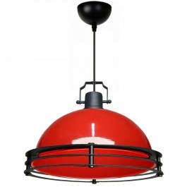 Φωτιστικό Οροφής 780SGN4596 Φ30x100cm 1xE27 40W Red-Black Opviq RED-BLACK