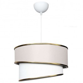 Pendant Lamp 780SGN4580 D30x70cm 1xE27 40W Cream-Gold Opviq CREAM-GOLD