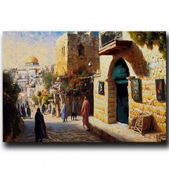 Πίνακας Καμβάς 895FNA1202 100x70cm Multi Wallity