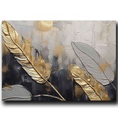 Πίνακας Καμβάς 895FNA1209 100x70cm Multi Wallity