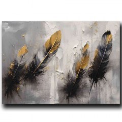 Πίνακας Καμβάς 895FNA1182 100x70cm Multi Wallity