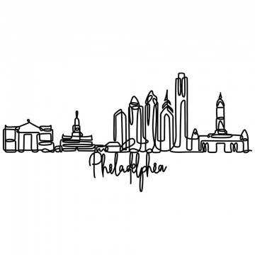 Διακοσμητικό Τοίχου Philadelphia 930DYU1151 120x1,5x57cm Black Wallity