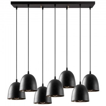 Ceiling Lamp - Rail Tattoo 584TTM1367 85x35x113cm 7xE27 40W Black Opviq
