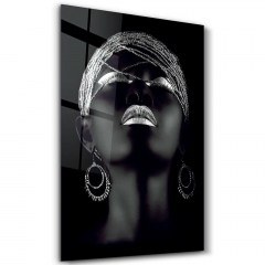 Πίνακας Γυάλινος 672BRS1667 70x110cm Multi Wallity