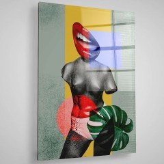 Πίνακας Γυάλινος  401MGN3303 70x100cm Multi Wallity