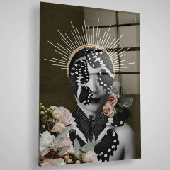 Πίνακας Γυάλινος  401MGN3295 50x70cm Multi Wallity