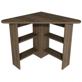 Office Corner 550ARN1102 80x80x73,8cm Walnut WALNUT
