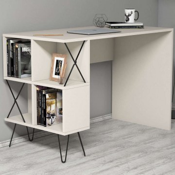 Office Extra 845HCT3820 120x60x78,8cm Cream-Black