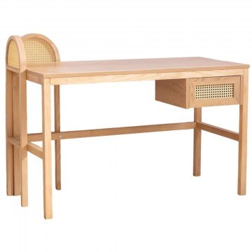 Office Nala 141HWR1139 130x60x73,5cm Natural