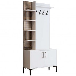 Entrance Furniture Viyana 845HCT4230 90x35x200cm White WHITE