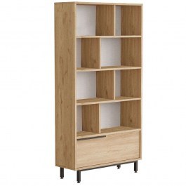 Bookcase On 956LCS3442 83,9x29,5x175,6cm Walnut WALNUT