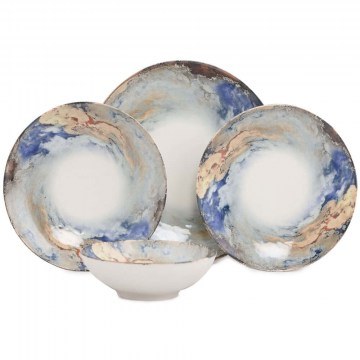 Dinner Plates (Set 24Pcs) 387GRP1101 Multi Hermia