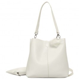 Shoulder Bag 307BGM1218 32x10x30cm White Bagmori WHITE