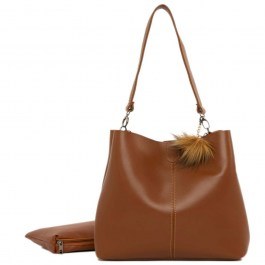 Shoulder Bag 307BGM1212 32x10x30cm Camel Bagmori CAMEL