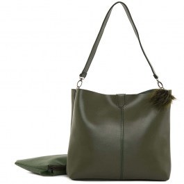 Shoulder Bag 307BGM1210 32x10x30cm Olive Bagmori OLIVE