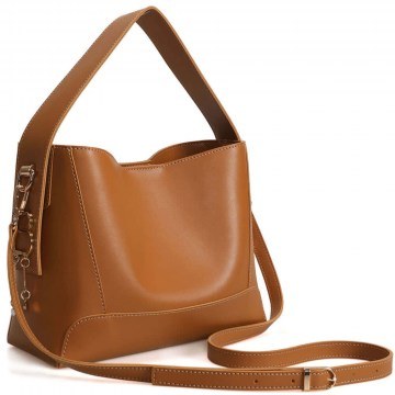 Shoulder - Crossbody Bag 671LKB1506 23x11x14cm Mustard Lucky Bees