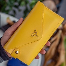 Πορτοφόλι Γυναικείο Envelope 456ZYM1799 20x3x10cm Yellow Garbalia YELLOW