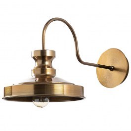 Φωτιστικό Τοίχου - Απλίκα Berceste 521SHN2147 22x42x23cm 1xE27 40W Gold Opviq GOLD