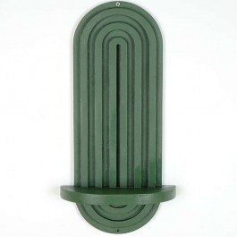 Ράφι Τοίχου 792EVL9069 20x9x40cm Green GREEN