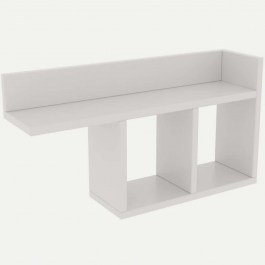 Ραφιέρα Τοίχου Room 854KLN1719 72x18x37cm White WHITE