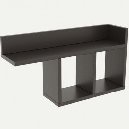 Ραφιέρα Τοίχου Room 854KLN1717 72x18x37cm Anthracite ANTHRACITE