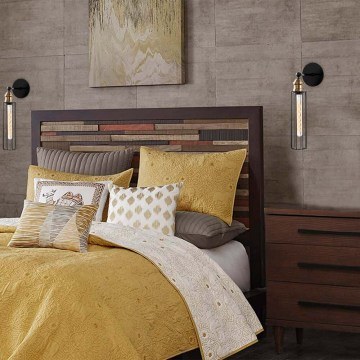 Wall Lamp - Sconce Zumra 521SHN2199 8x16x40cm 1xE27 40W Black-Gold Opviq
