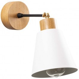 Wall Lamp - Sconce Manavgat 525NOR3136 D14x25cm 1xE27 40W Natural-White Opviq NATURAL-WHITE