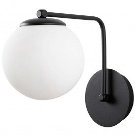 Φωτιστικό Τοίχου - Απλίκα Daisy 521SHN2241 15x26x22cm E27 40W Black-White Opviq BLACK-WHITE