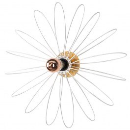 Φωτιστικό Τοίχου - Απλίκα Hemdem 521SHN2203 58x12x58cm 1xE27 40W White Opviq WHITE