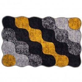 Bath Mat Circle 359CHL2584 Yellow L'essentiel Maison YELLOW