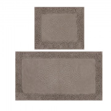 Πατάκια Μπάνιου Piante 359CHL1635 (Σετ 2τμχ) Beige L'essentiel Maison