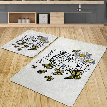 Bath Mats Stay Gentle Djt 359CHL2538 (Set 2pcs) Multi L'essentiel Maison