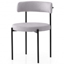 Chair Gini (Set 2Pcs) 974NMB1892 48,5x50,5x75,5cm Light Grey LIGHT GREY