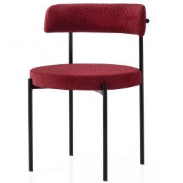 Chair Gini (Set 2Pcs) 974NMB1894 48,5x50,5x75,5cm Red RED
