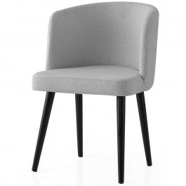 Καρέκλα Soft (Σετ 4Τμχ) 974NMB1911 57x57x81cm Grey GREY