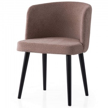 Καρέκλα Soft (Σετ 4Τμχ) 974NMB1917 57x57x81cm Mink