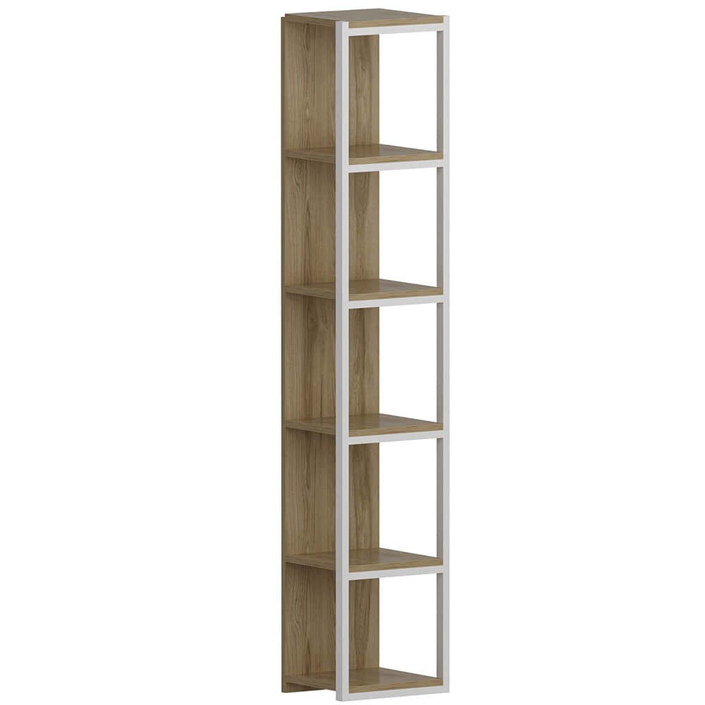 Βιβλιοθήκη Texas 875ZNA3613 33,7x29,5x180cm White-Oak