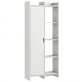 Bookcase Offer 382NRC1308 70x30x180cm White WHITE