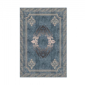 Bath Mat Kt485 299ANR1641 (Set 2pcs) Petrol L'essentiel Maison